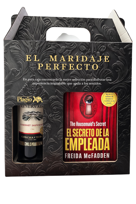 Caja negra mate fina